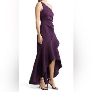 Elegant Purple Evening Gown